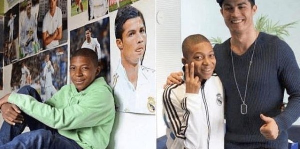 姆巴佩弟弟：哥哥四岁就说“我要成为C罗要赢欧冠” 房间满是C罗